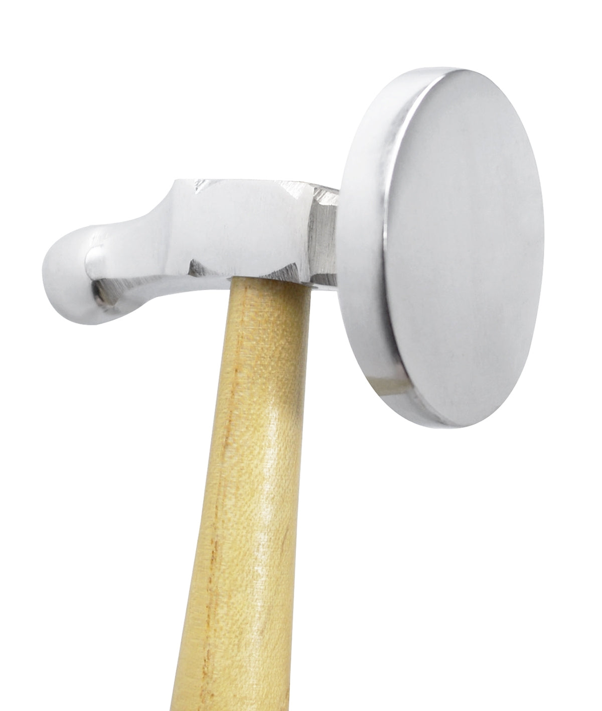 1-3/4" Flat Face German-Style Chasing Hammer by PMC Supplies