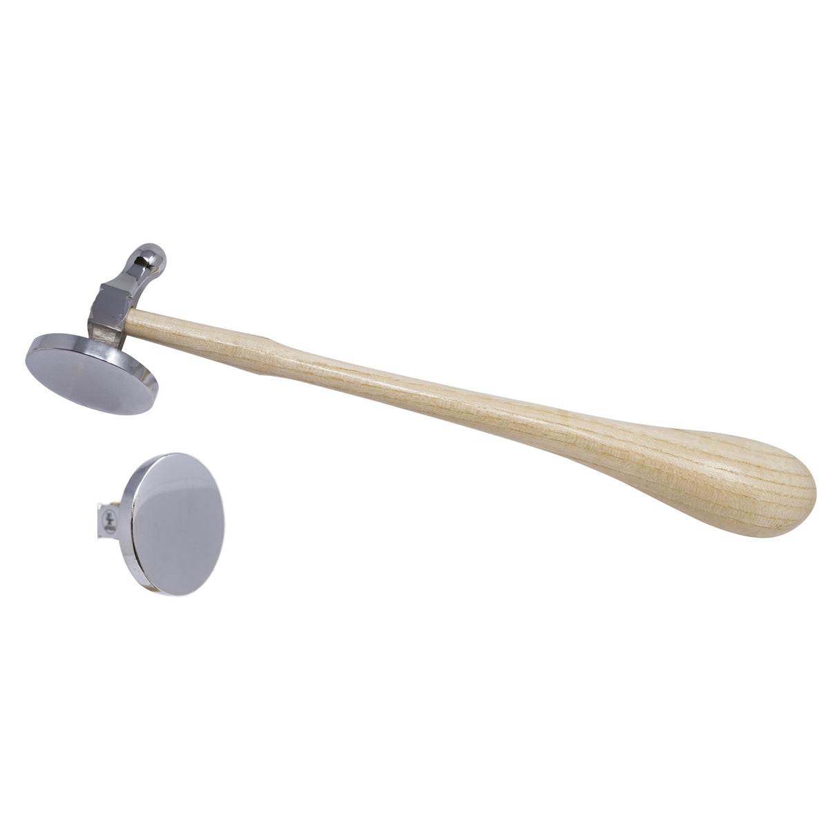 2" Flat Face German-Style Chasing Hammer by PMC Supplies