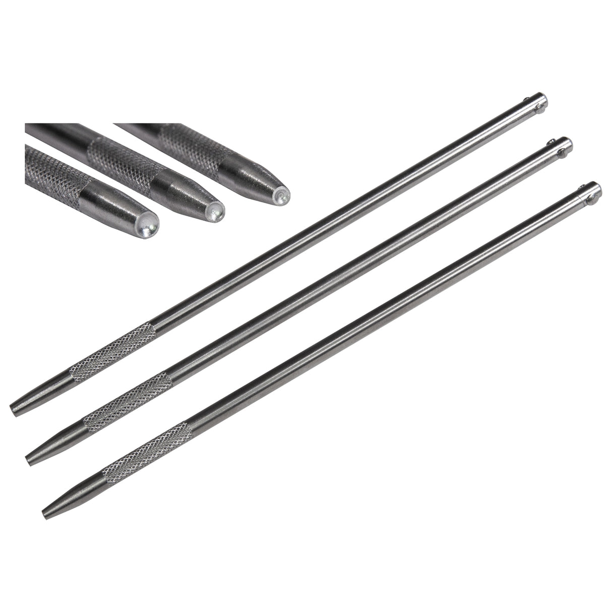 3-Piece Rivet Punch Set 1 by PMC Supplies