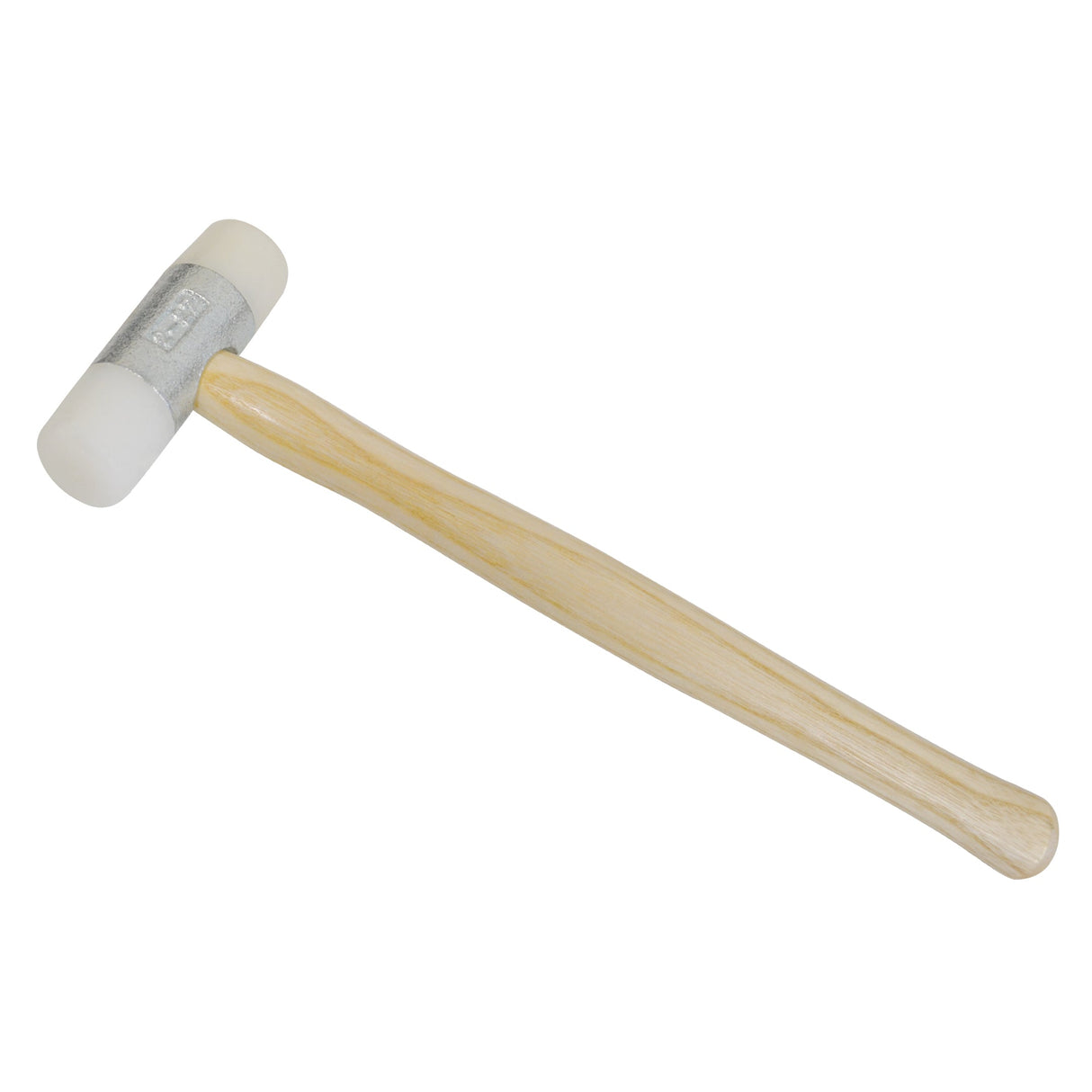 10-inch German-made nylon hammer with 27mm non-marring nylon faces and wooden handle