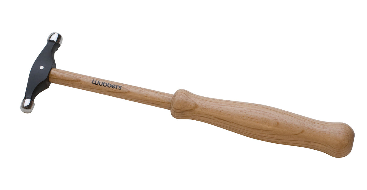 8-1/2" Wubbers Artisan's Mark Embossing Hammer - Round Tipped by PMC Supplies