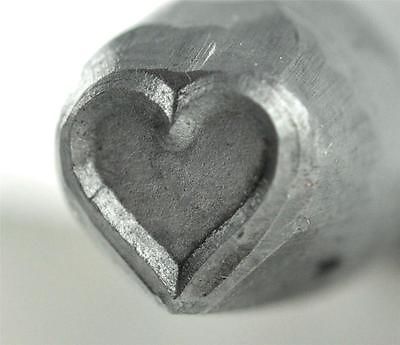 3/8" Steel Heart Stamp by PMC Supplies