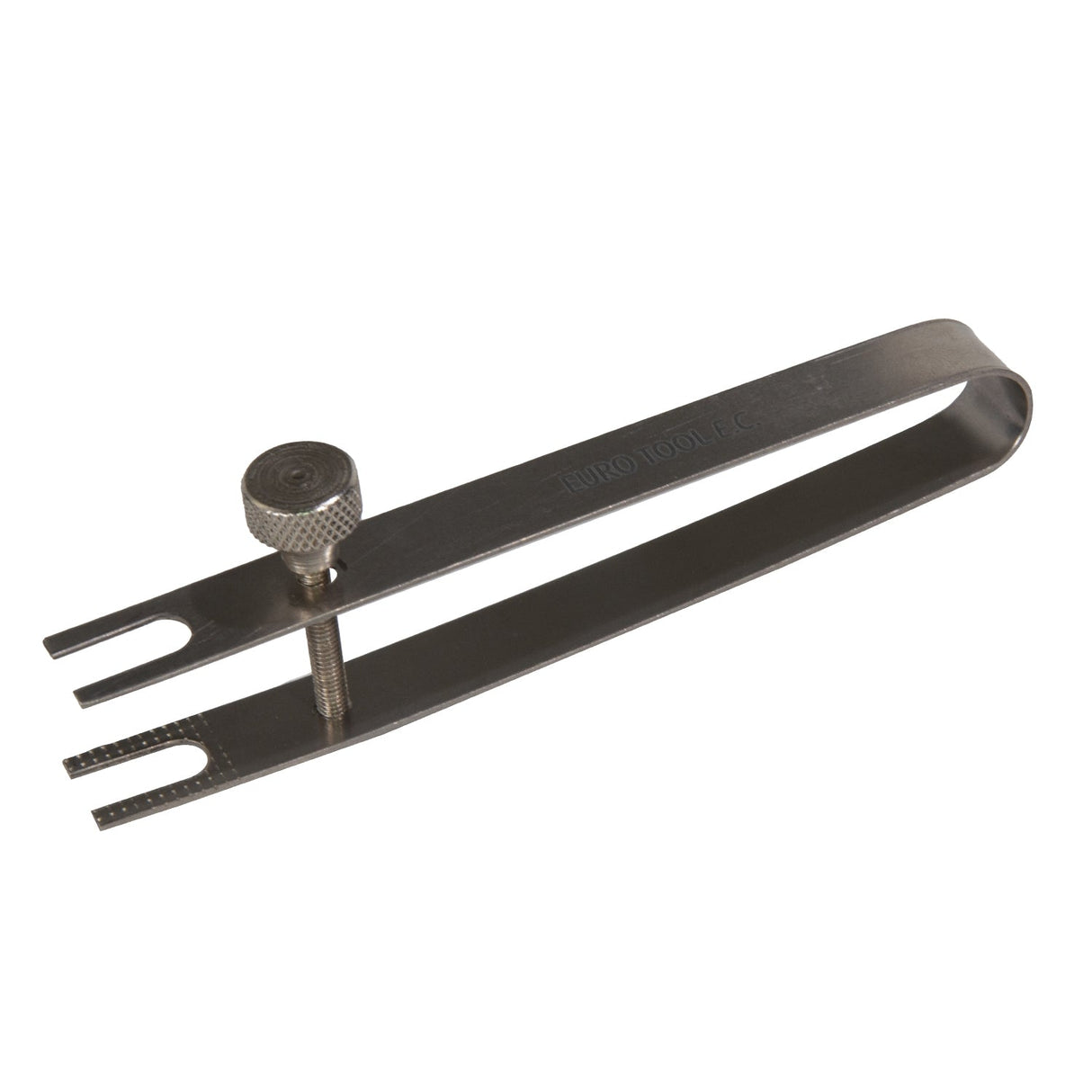 Titanium bezel soldering clamp for jewelry making with adjustable tension and heat-resistant durable titanium construction