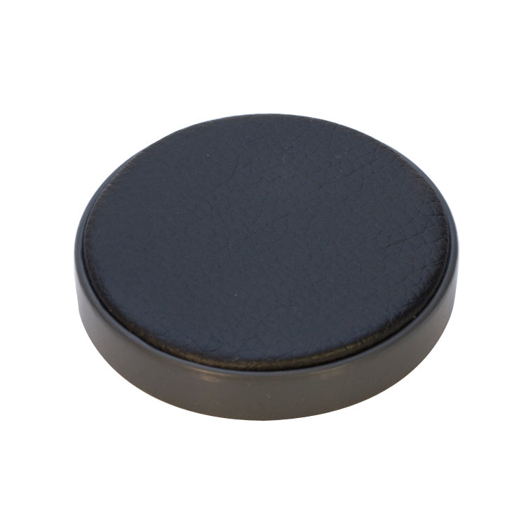 3-inch black watch cushion with soft padded surface and non-slip base for watch maintenance and protection