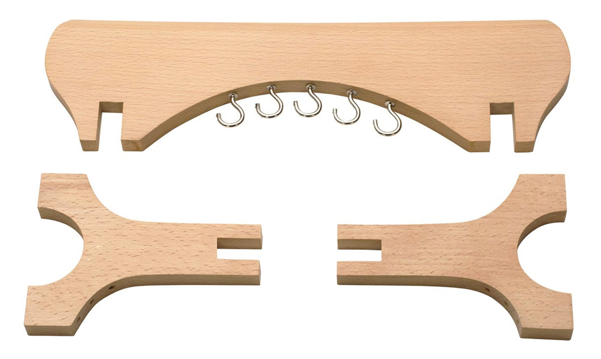 Collapsible Premium Wooden Plier Rack by PMC Supplies