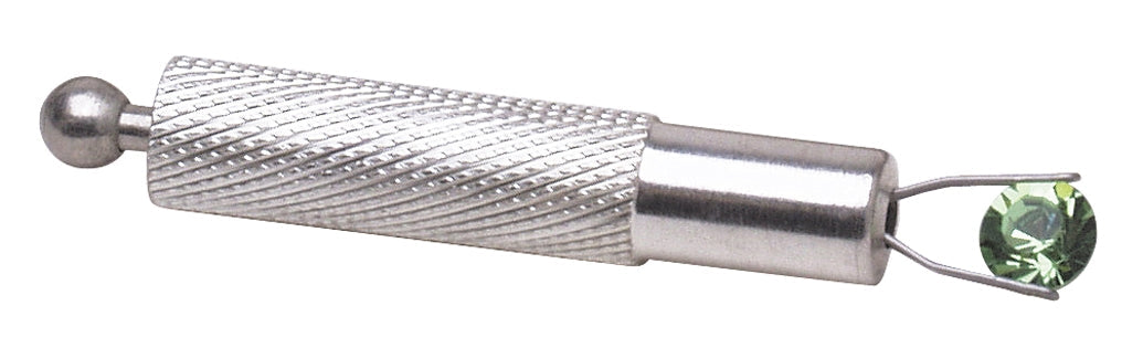 2-1/4" Easy-Loop Small Gem Holder securely grips stones for precise, scratch-free gemstone handling in jewelry making