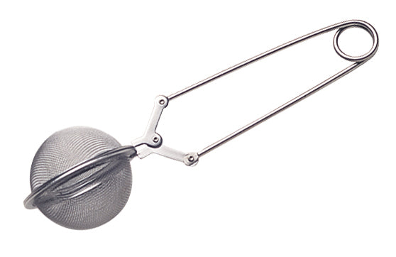 Small Parts Holding Basket stainless steel mesh with spring-loaded handle for cleaning small components