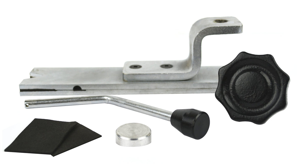 Smart Vise Set with Clamp and accessories for precision holding on work benches up to 40mm thick