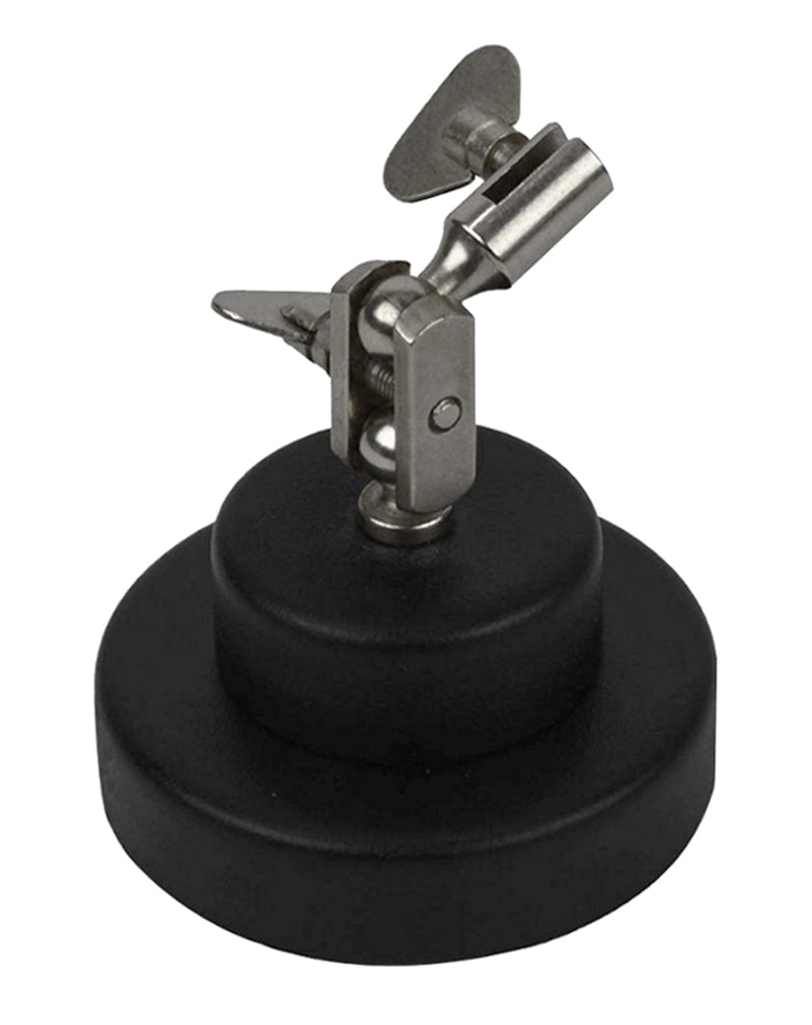 Third Hand Helping Base with adjustable locking segment for stable jewelry making and soldering workstation