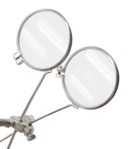 Double Glass Clip-On Loupe 5.5X by PMC Supplies