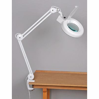 5 Inch Magnifying Jewelry Lamp with Swinging Arm 1.75X by PMC Supplies