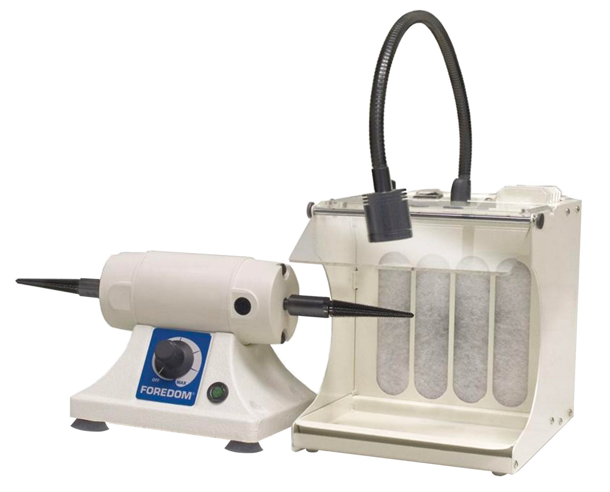 Foredom Bench Lathe with Filter Hood - K.3280 by PMC Supplies