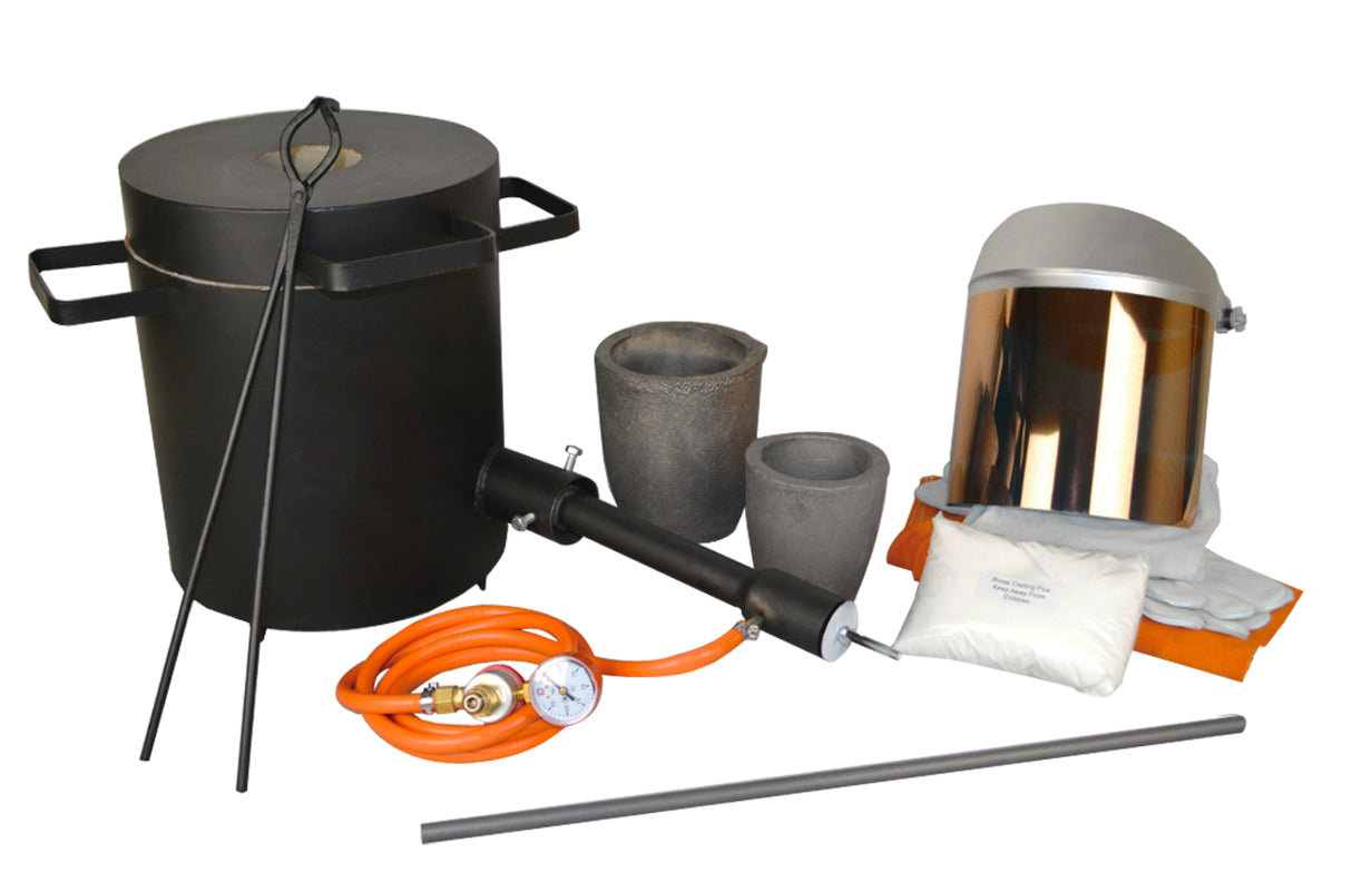 The 10 Kg Light Duty "Melter's" Propane Furnace Kit by PMC Supplies