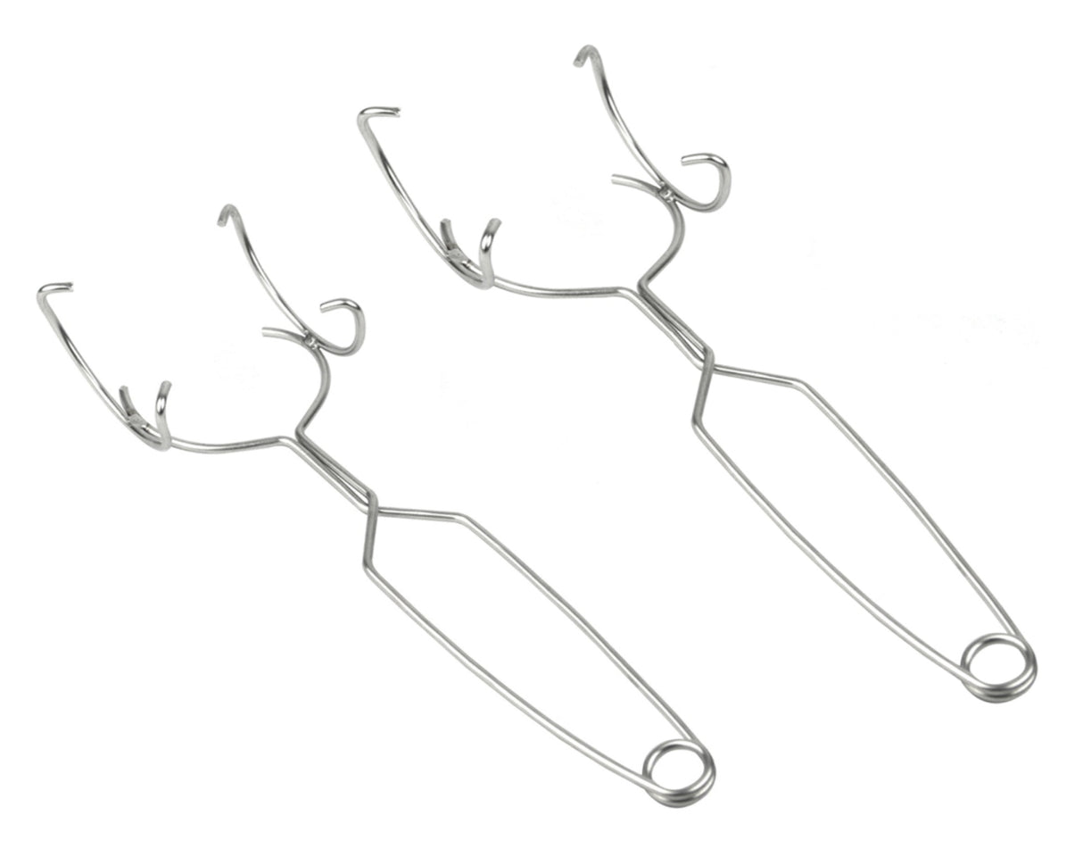 Set of 2 Whip Tongs (Small & Large) by PMC Supplies