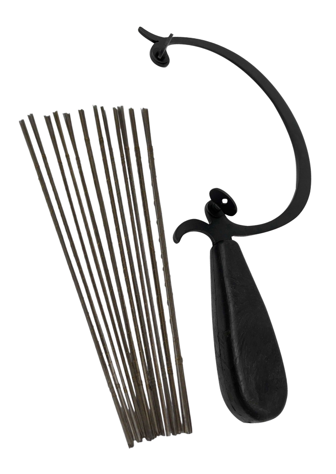 Jeweler's Sawblade Assortment Kit with 4-1/4" Studios Saw Frame by PMC Supplies