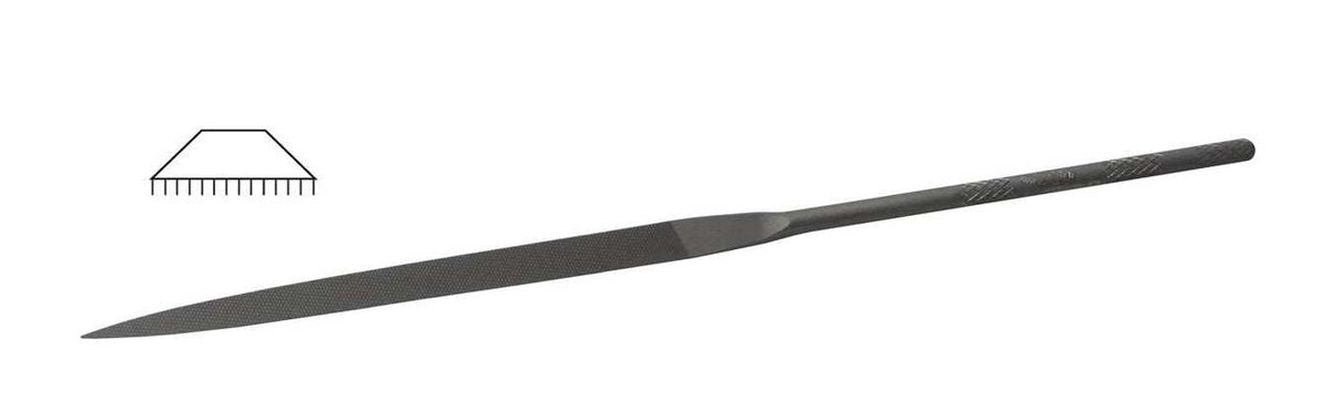Glardon™ Vallorbe Swiss 6-1/4" Barrette Needle File Cut 0 Coarse - LA2411 by PMC Supplies