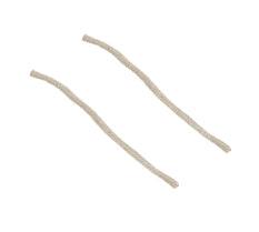 Pack of 10 3/16 inch replacement wicks for alcohol burner lamps, clean steady flame, easy installation