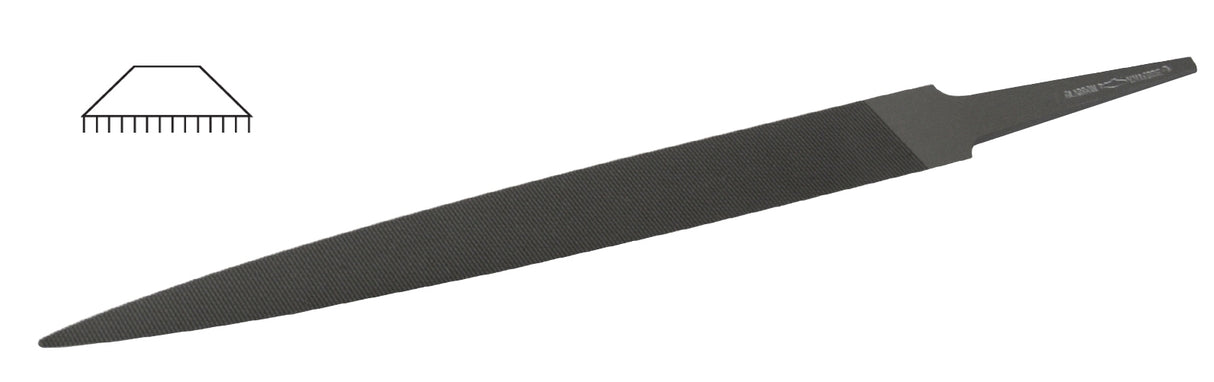 Glardon™ Vallorbe Swiss 6" File Barrette Cut 1 Medium/Coarse - LP1060 by PMC Supplies