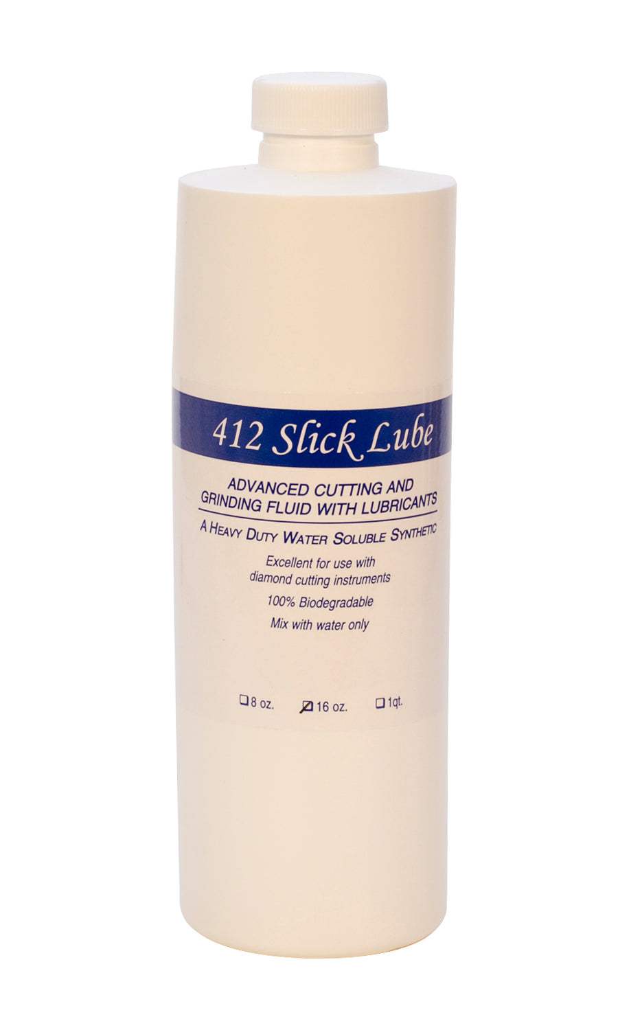 412 Slick Lube 1 pint synthetic coolant for drilling and cutting with diamond tools