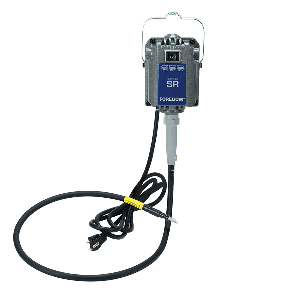 Foredom Reversible M.SR Flex Shaft Machine with Standard Shaft & Sheath - 115 Volts, 1/6 HP by PMC Supplies