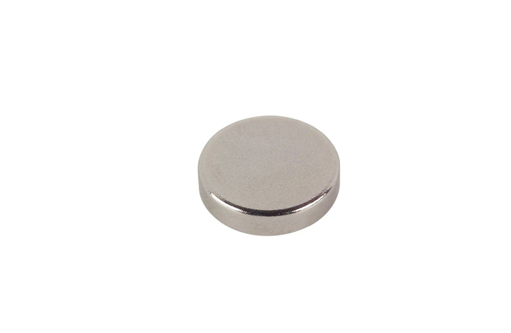 5/16 inch x 1/8 inch nickel-plated neodymium recovery magnet for metal, coin, and jewelry testing