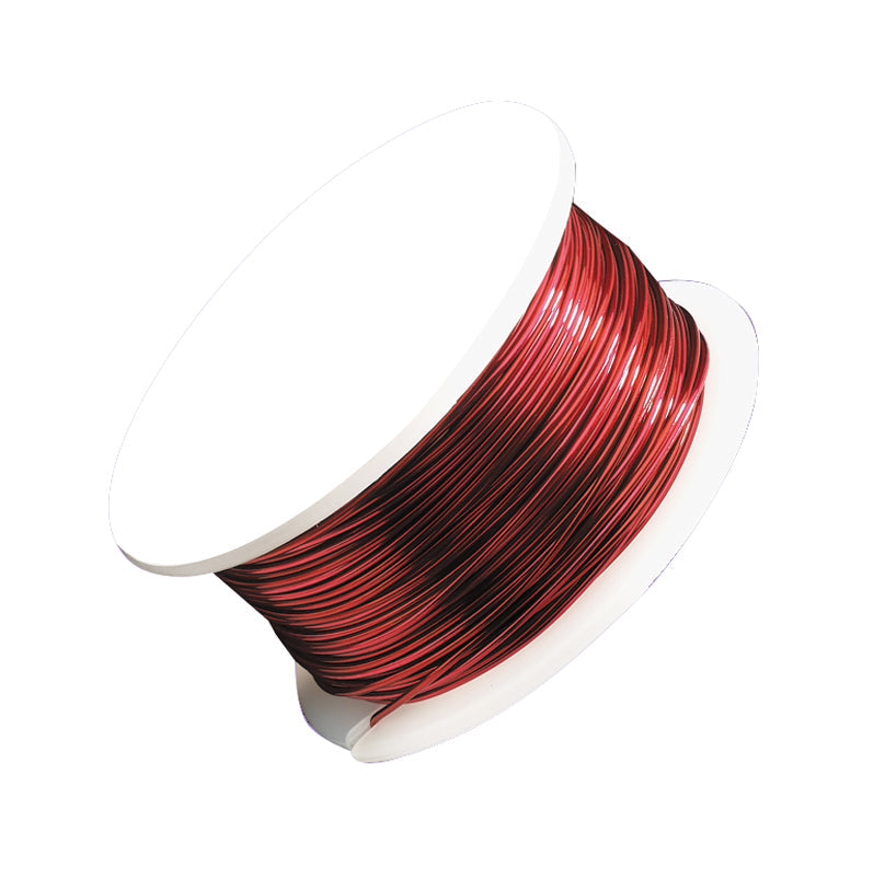 22 Gauge magenta artistic wire spool with 15 yards of vibrant colored copper wire for jewelry and crafts