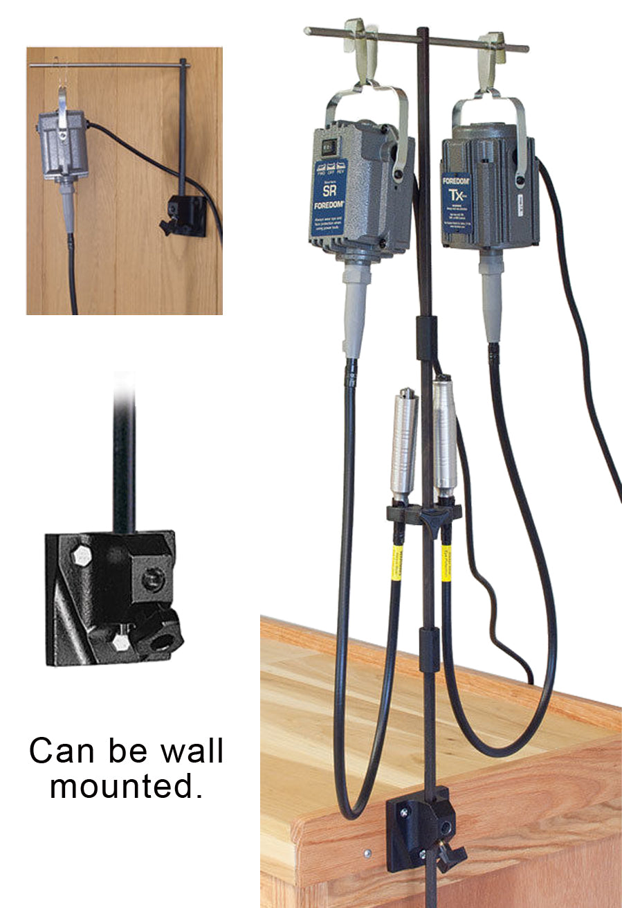 Foredom MAMH-2 Double Motor Hanger with Base Mount by PMC Supplies