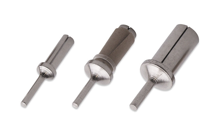 Set of 3 Wolf Sanding & Finishing Mandrels for ring interior sanding and finishing in 1/4", 3/8", and 1/2" sizes