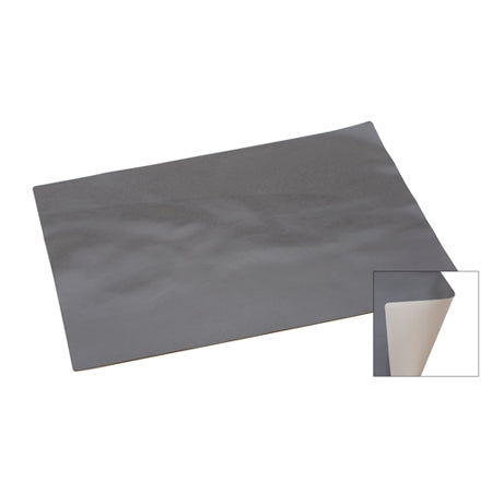 9-1/2" x 14" anti-static mat with non-slip, dust-resistant surface for electronics workstations