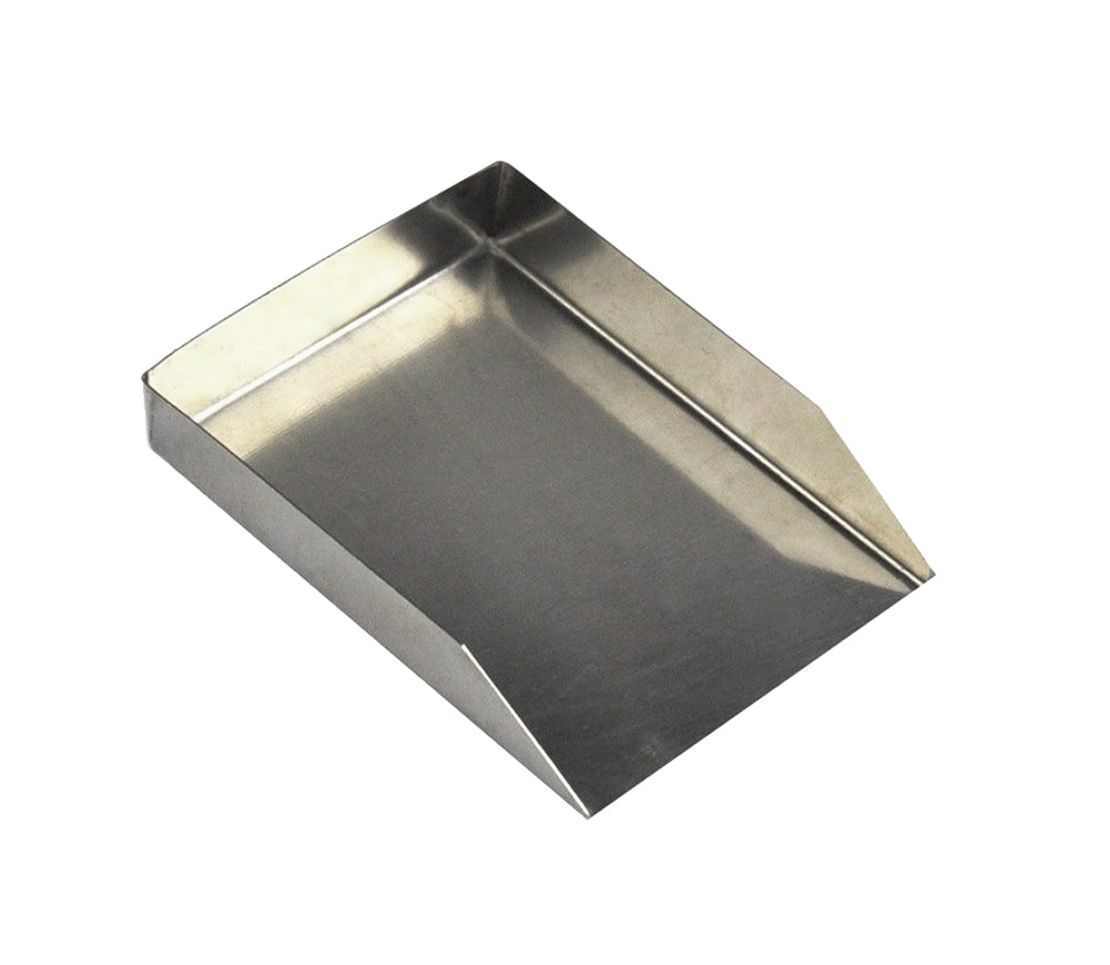 Gemstone and Diamond Shovel Scoop stainless steel tool for precise scooping of beads and small parts size 1-3/4 x 1-1/4 inches