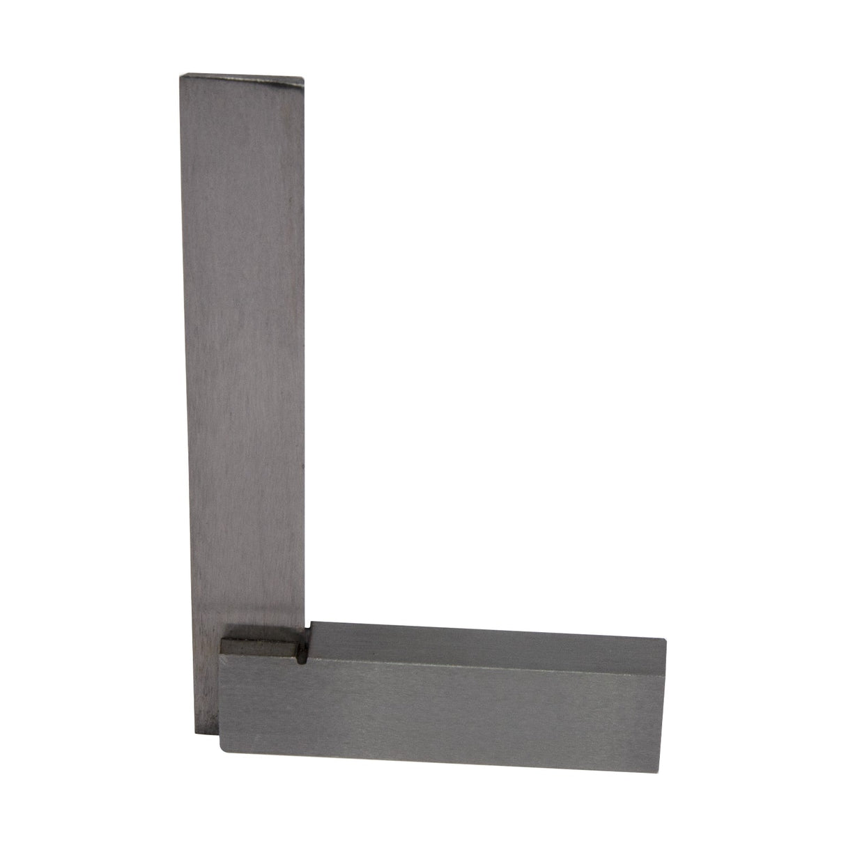 4 inch machinist square made of hardened carbon steel with precise 90-degree angle and ground surfaces