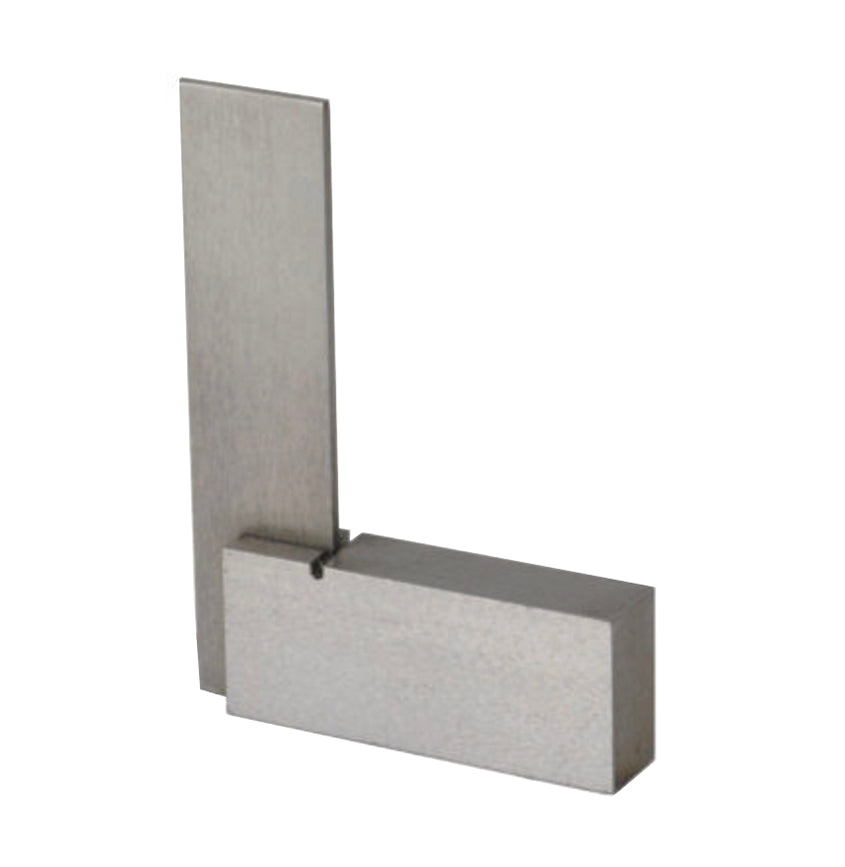 2-inch hardened carbon steel machinist square with precise 90-degree angle for layout and inspection tasks