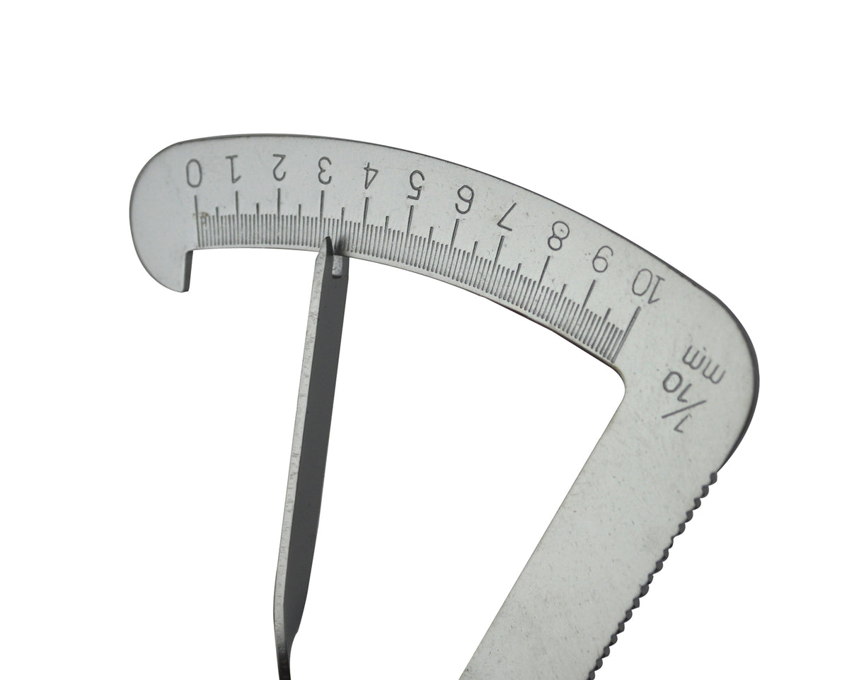 0 MM to 10 MM Pocket Degree Sliding Gemstone Measuring Gauge by PMC Supplies