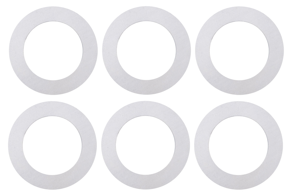 6 pack 24 gauge nickel silver large rings 1-3/8 by 7/8 inch charm blanks for jewelry making