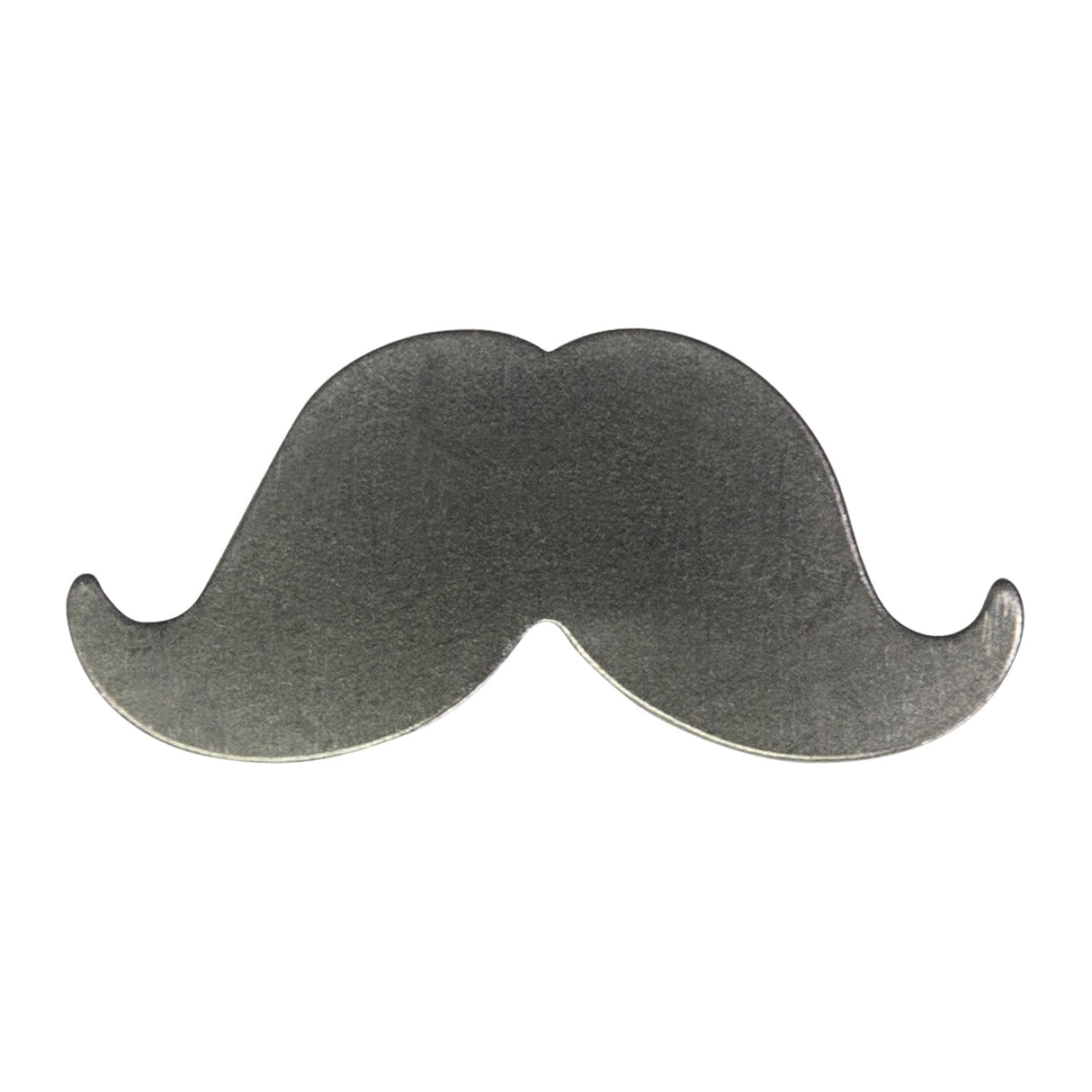 24 gauge nickel silver small mustache charm blank for jewelry making