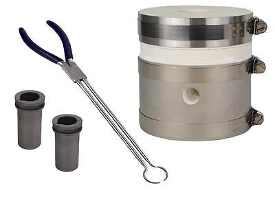 MINI PROPANE KWIK KILN FURNACE KIT SET SMELTING GOLD SILVER COPPER METAL SCRAP