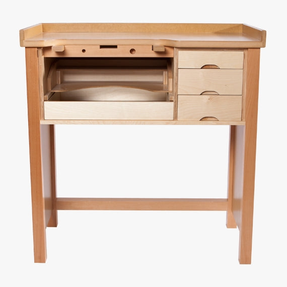 3 Drawer Standard Jewelers MasterCraft Bench Made In USA by PMC Supplies