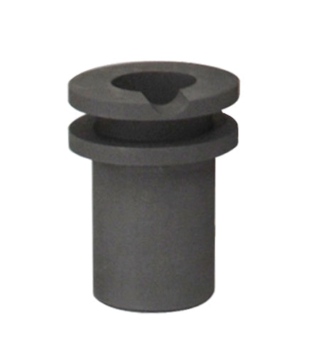 10 oz QuikMelt TableTop graphite crucible for gold melting with 10 troy ounce capacity and high-temperature resistance