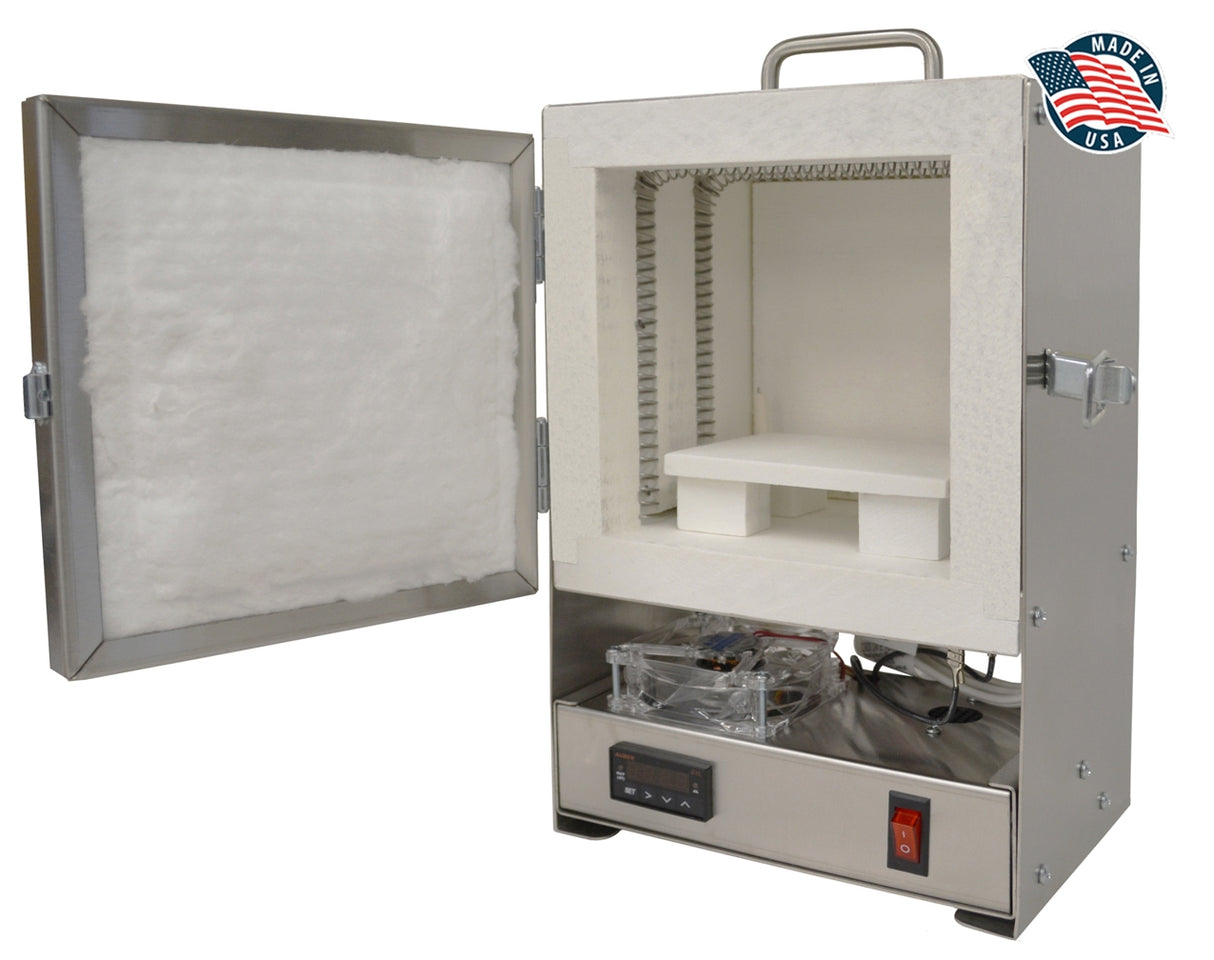 TableTop RapidFire Pro-L Standard Furnace - Stainless Steel by PMC Supplies