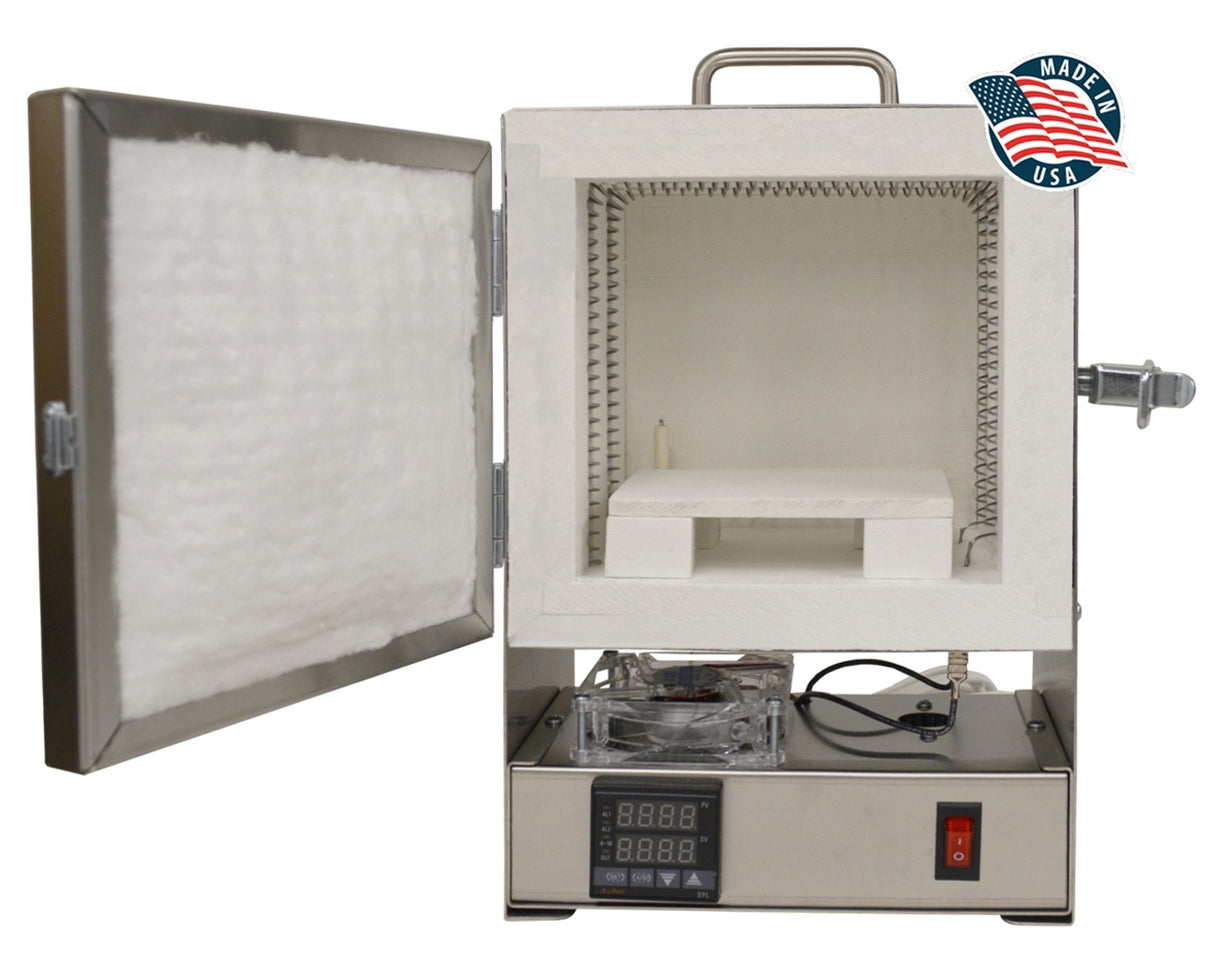 TableTop RapidFire Furnace - Stainless Steel by PMC Supplies