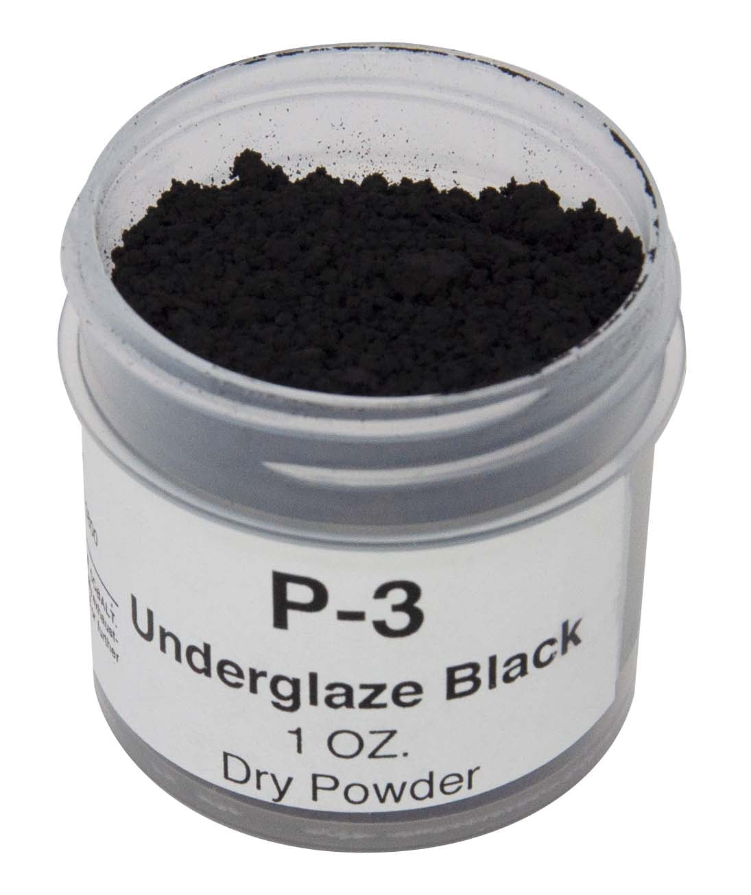 Thompson Lead-Free Underglaze Black P-3 1oz by PMC Supplies