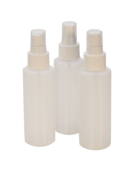 Three 4 oz refillable rehydration spray bottles for metal clay conditioning
