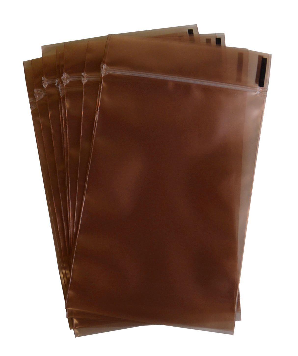 Pack of 10 - 4" x 6" Anti-Tarnish Locking Bags by PMC Supplies