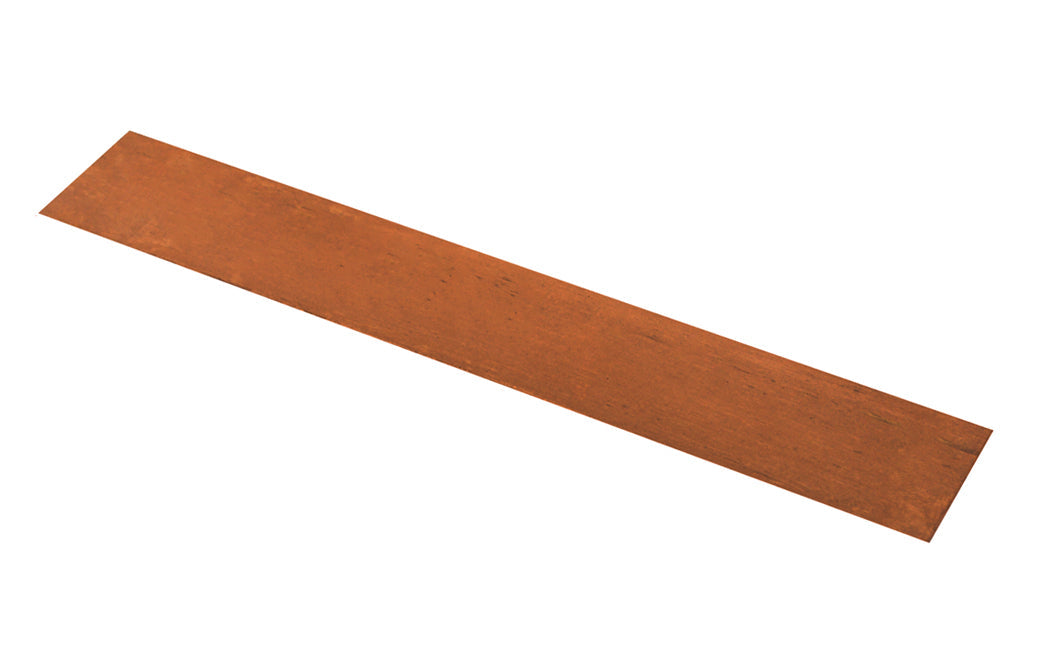 1" x 6" high-purity copper anode for electroplating metals with consistent dissolution and durability
