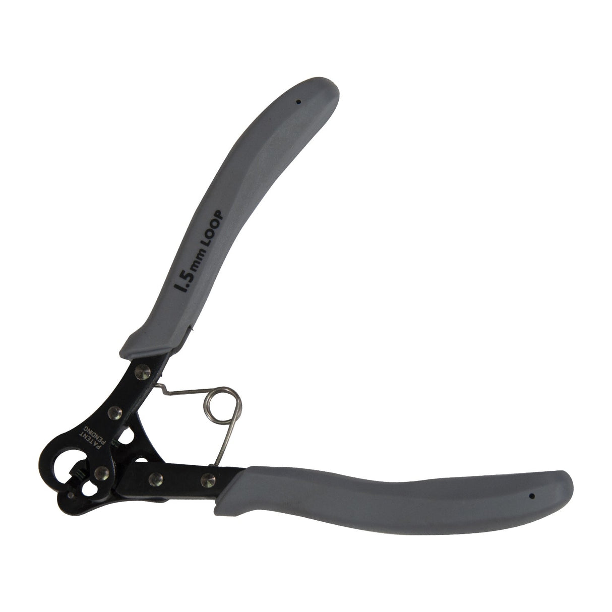 1-Step Looper tool for precise 1.5 mm loops on 24-18 gauge wires with ergonomic handles