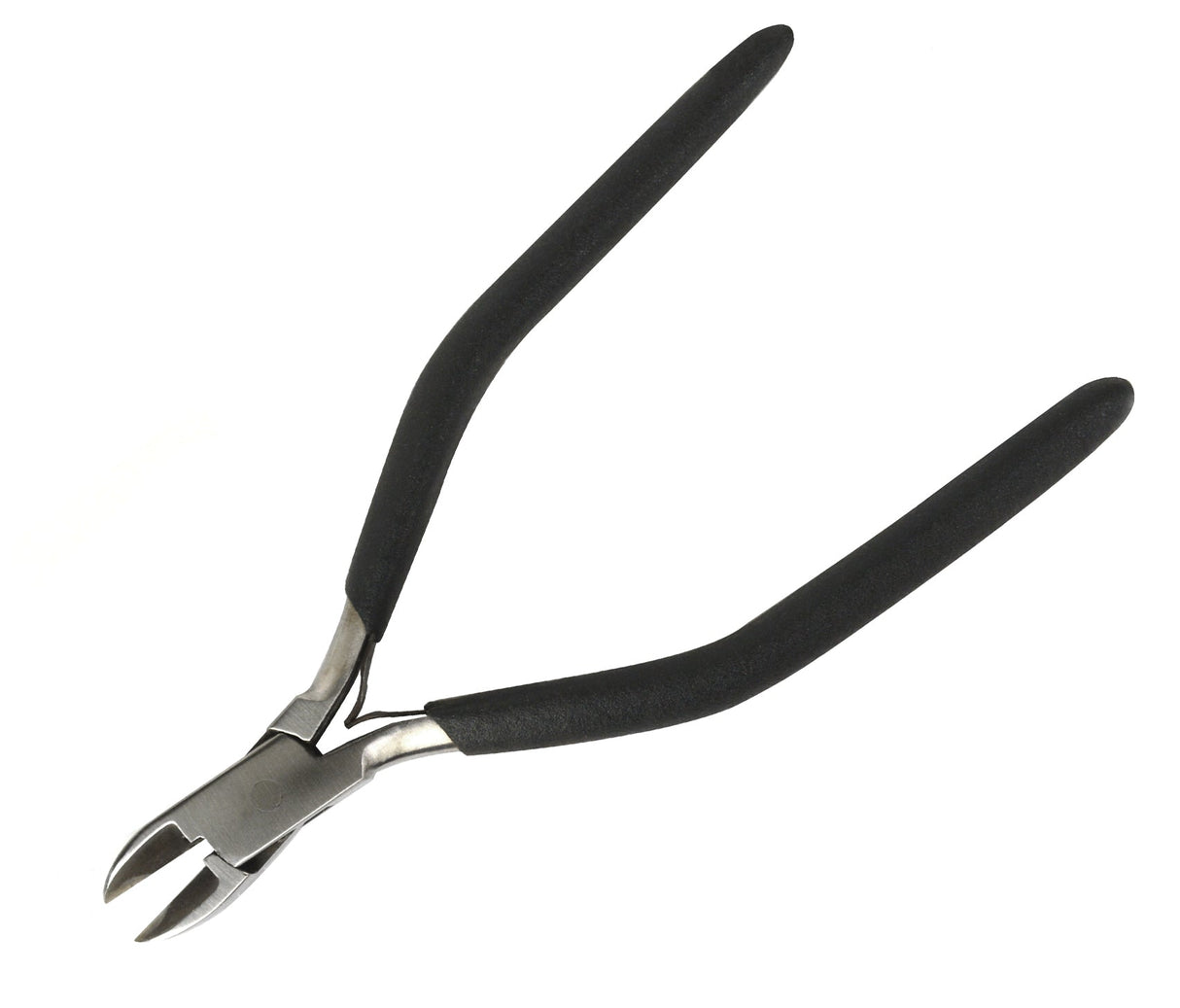 6-1/2 inch side cutter pliers with ergonomic black handles for precise wire cutting and crafting tasks