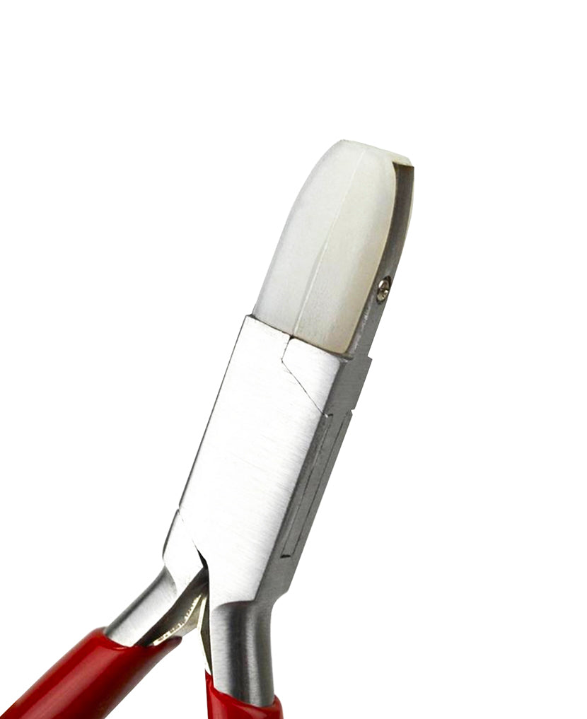 4-3/4" Non-Marring Flat Nylon Jaw Pliers by PMC Supplies