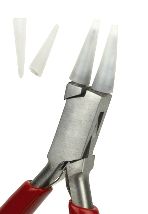 4-3/4" Round Nose Nylon Pliers with Removable Jaws by PMC Supplies
