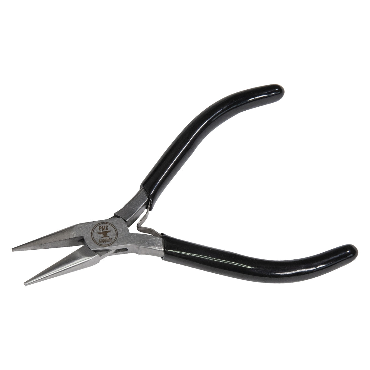 Slim 4-1/2" Chain Nose Pliers - Black by PMC Supplies
