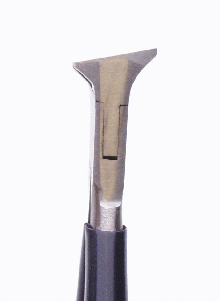 4-1/2" oblique cutters with precision German steel blade and ergonomic handle for fine craftsmanship